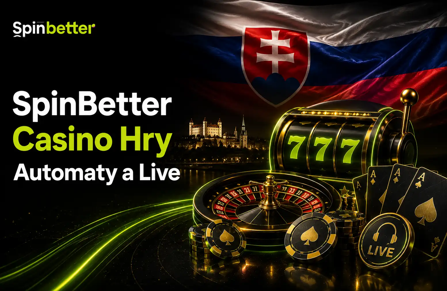 SpinBetter kasínové hry na Slovensku